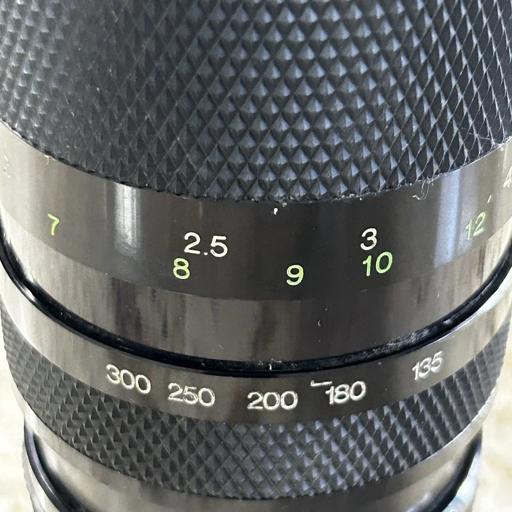 Soligor MC 100-300mm f/5 Macro Telephoto Zoom Lens Pentax K PK Manual Japan